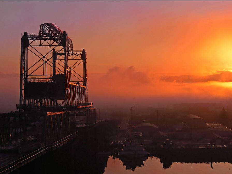 Tacoma's Murray Morgan Bridge, courtesy of Scott Hingst.